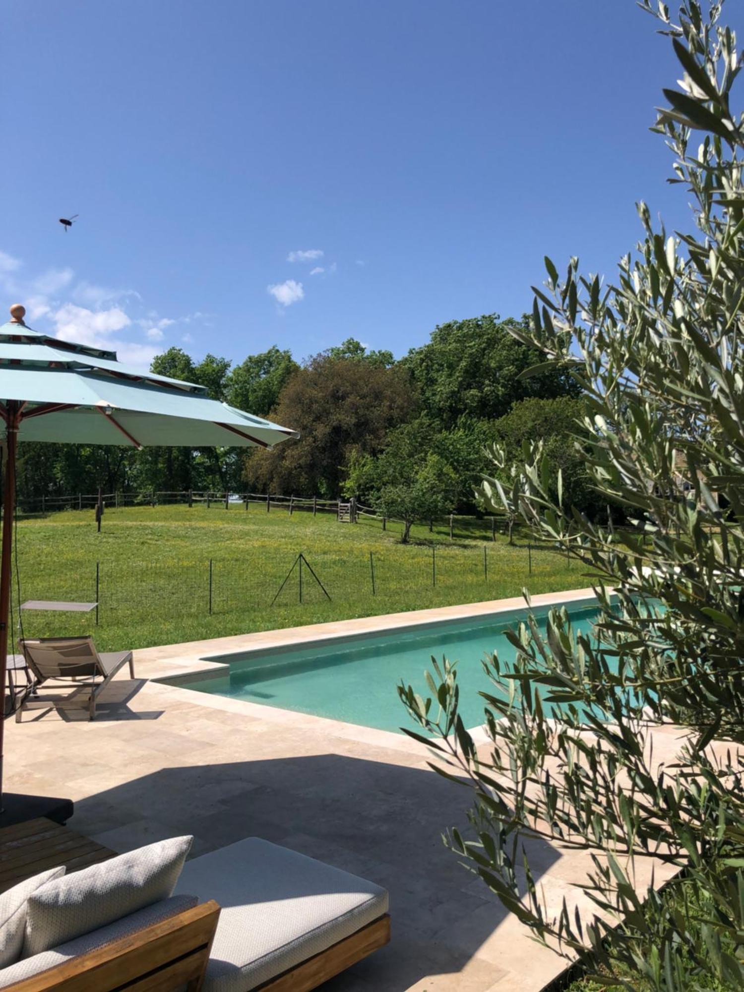 Villa Le Buscagneau à Béraut Extérieur photo